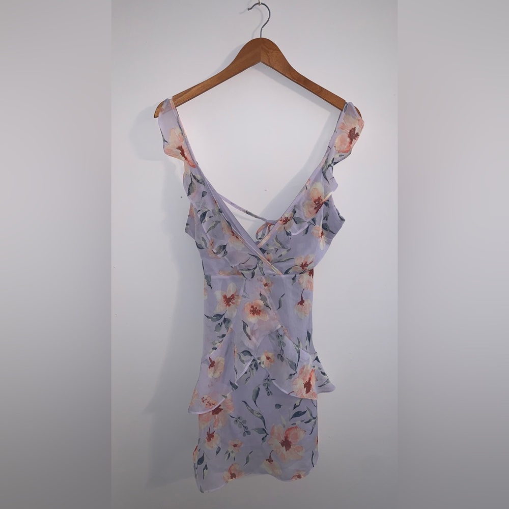 Lavender Floral Sundress